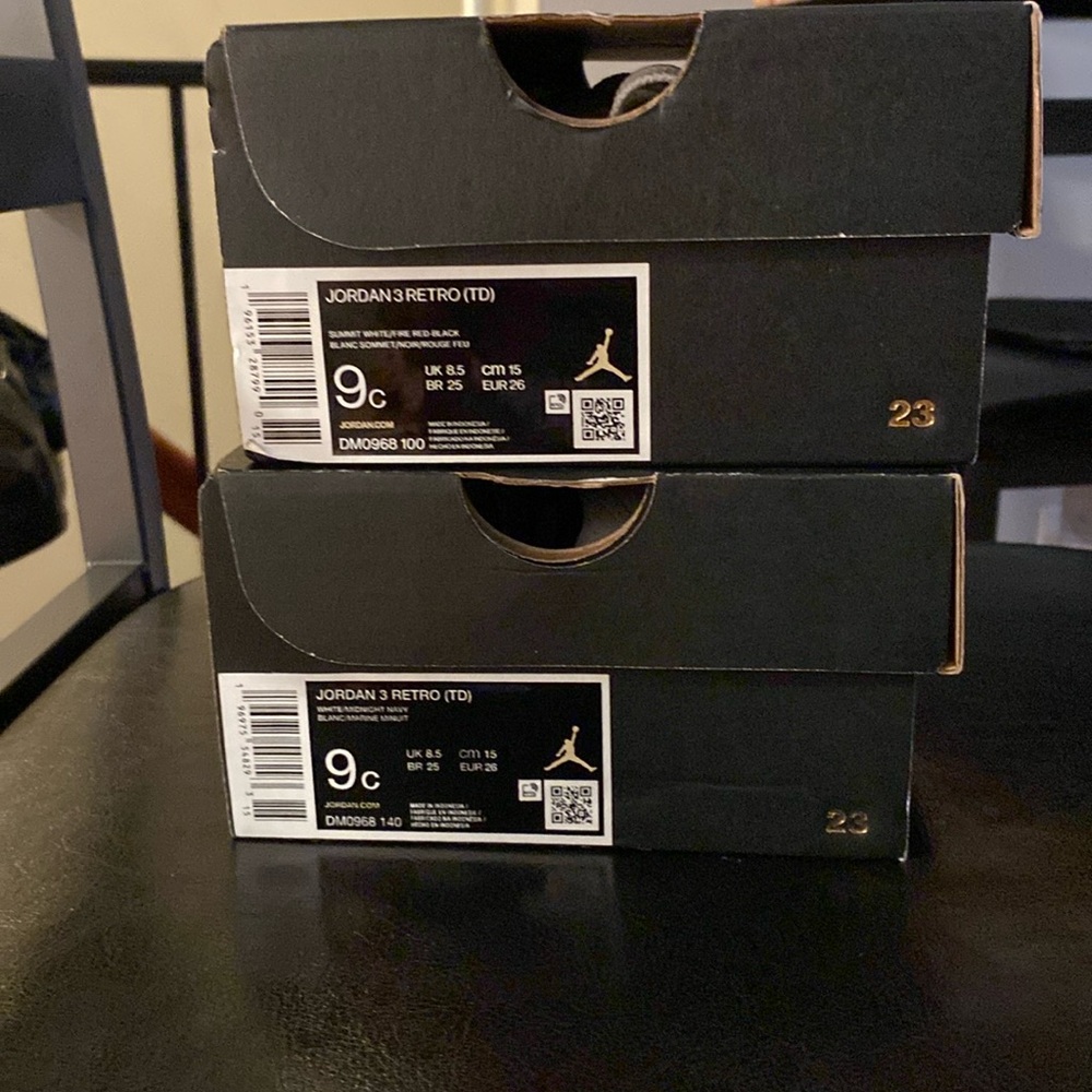 Toddler boy Jordan’s 3 Retro (TD)